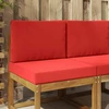 Lauko sofa pagalvėlė Poliesteris Raudona 60 x 60 cm