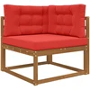 Lauko sofa pagalvėlė Poliesteris Raudona 80 x 80 cm