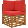Lauko sofa pagalvėlė Poliesteris Raudona 60 x 60 cm