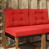 Lauko sofa pagalvėlė Poliesteris Raudona 60 x 50,5 cm