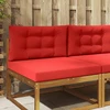 Lauko sofa pagalvėlė Poliesteris Raudona 80 x 80 cm