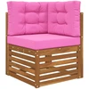 Lauko sofa pagalvėlė Poliesteris Rožinė 60 x 60 cm