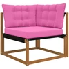 Lauko sofa pagalvėlė Poliesteris Rožinė 68,5 x 68,5 cm