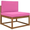 Lauko sofa pagalvėlė Poliesteris Rožinė 80 x 80 cm