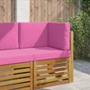 Lauko sofa pagalvėlė Poliesteris Rožinė 60 x 60 cm