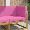 Lauko sofa pagalvėlė Poliesteris Rožinė 80 x 80 cm