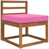 Lauko sofa pagalvėlė Poliesteris Rožinė 60 x 60 cm