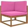 Lauko sofa pagalvėlė Poliesteris Rožinė 80 x 80 cm