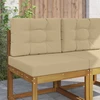 Lauko sofa pagalvėlė Poliesteris Smėlio 60 x 60 cm