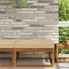 Lauko sofa pagalvėlė Poliesteris Smėlio 80 x 80 cm
