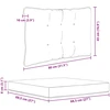 Lauko sofa pagalvėlė Poliesteris Smėlio 68,5 x 68,5 cm