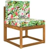 Lauko sofa pagalvėlė Poliesteris spalvingas 60 x 60 cm