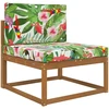 Lauko sofa pagalvėlė Poliesteris spalvingas 80 x 80 cm
