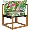 Lauko sofa pagalvėlė Poliesteris spalvingas 50,5 x 50,5 cm