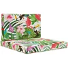 Lauko sofa pagalvėlė Poliesteris spalvingas 80 x 80 cm