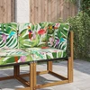 Lauko sofa pagalvėlė Poliesteris spalvingas 50,5 x 50,5 cm