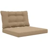 Lauko sofa pagalvėlė Poliesteris Taupe 80 x 68,5 cm