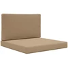 Lauko sofa pagalvėlė Poliesteris Taupe 80 x 80 cm