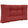 Lauko sofa pagalvėlė Poliesteris Vyno raudonumo 80 x 80 cm
