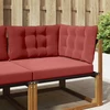 Lauko sofa pagalvėlė Poliesteris Vyno raudonumo 68,5 x 68,5 cm
