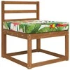 Lauko sofa pagalvėlė spalvingas 60 x 60 x 8 cm Poliesteris