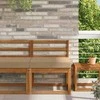 Lauko sofa pagalvėlė Taupe 60 x 60 x 8 cm Poliesteris