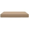 Lauko sofa pagalvėlė Taupe 80 x 80 x 8 cm Poliesteris