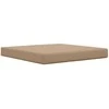 Lauko sofa pagalvėlė Taupe 80 x 80 x 8 cm Poliesteris