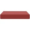 Lauko sofa pagalvėlė Vyno raudonumo 60 x 60 x 8 cm Poliesteris
