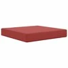Lauko sofa pagalvėlė Vyno raudonumo 60 x 60 x 8 cm Poliesteris