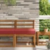 Lauko sofa pagalvėlė Vyno raudonumo 60 x 60 x 8 cm Poliesteris