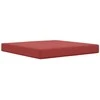 Lauko sofa pagalvėlė Vyno raudonumo 80 x 80 x 8 cm Poliesteris