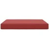 Lauko sofa pagalvėlė Vyno raudonumo 80 x 80 x 8 cm Poliesteris