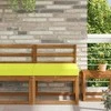 Lauko sofa pagalvėlė Žalia 60 x 60 x 8 cm Poliesteris