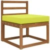 Lauko sofa pagalvėlė Žalia 60 x 60 x 8 cm Poliesteris