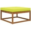 Lauko sofa pagalvėlė Žalia 80 x 80 x 8 cm Poliesteris