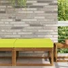 Lauko sofa pagalvėlė Žalia 80 x 80 x 8 cm Poliesteris