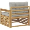 Lauko sofa Poliesteris Balta