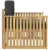 Lauko sofa Poliesteris Balta