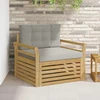 Lauko sofa Poliesteris Balta