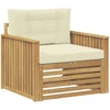 Lauko sofa Poliesteris Balta
