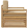 Lauko sofa Poliesteris Balta