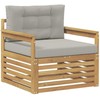 Lauko sofa Poliesteris Balta