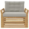 Lauko sofa Poliesteris Balta