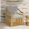 Lauko sofa Poliesteris Balta