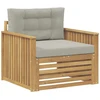 Lauko sofa Poliesteris Balta