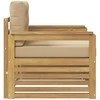 Lauko sofa Poliesteris Balta