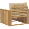 Lauko sofa Poliesteris Balta