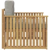 Lauko sofa Poliesteris Balta