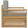 Lauko sofa Poliesteris Balta